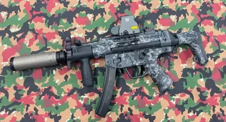 SQD RBS Print X 9mm Tri Lug Suppressor