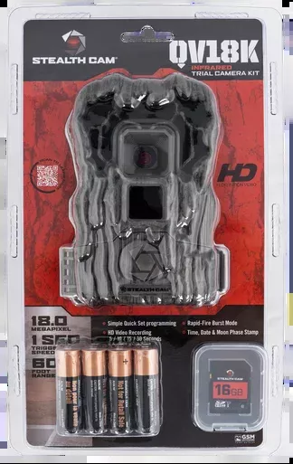 StealthCam QV18K Trail Camera 18MP 18IR