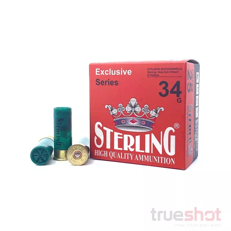 Sterling – 12 Gauge – #6 Shot – 3.0″ – 1 3/16 oz. – 1295 FPS
