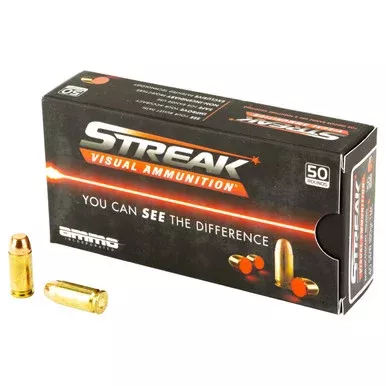 Streak 40 S&W 180 Grain TMC Ammunition 50 Rounds