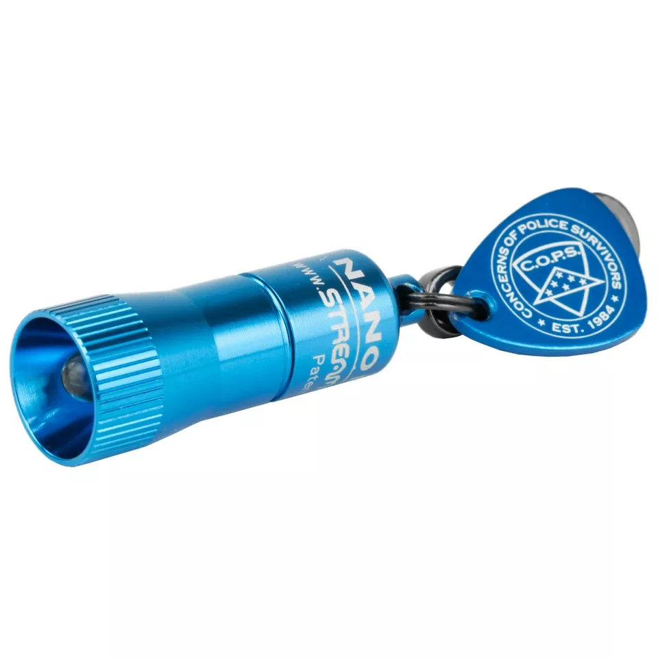 Streamlight Nano 1.47" LED Blue Keychain Flashlight