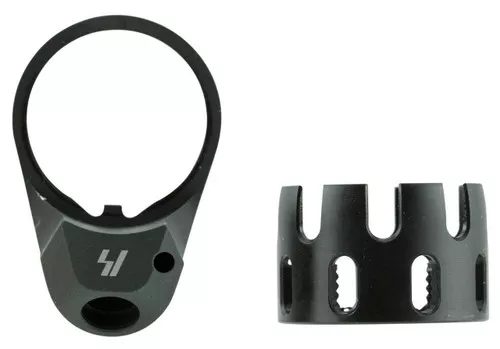 Strike ARECNEEPBK AR Enhanced Castle Nut and Extended End Plate with QD UPC: 708747545548