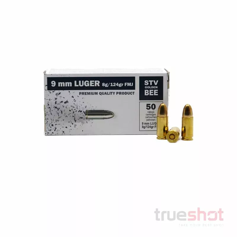 STV – Golden Bee – 9mm – 124 Grain – FMJ