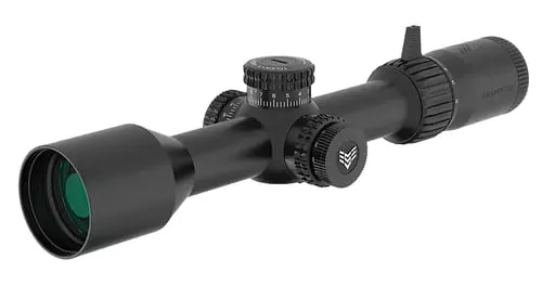 Swampfox Optics KTK212444M KentuckyBlack 2-12x44mm 30mm Tube Sharpshooter MOA Reticle