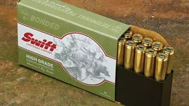 Swift Scirocco II .223 Remington Ammo 75 Grain Boat Tail Box of 20