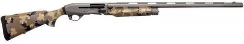 T R Imports Alpha 2 Semi-Automatic Shotgun 12 Gauge 3" Chamber 28" Chrome Lined Vent Rib Barrel 4 Round Capacity Old School Camouflage Fixed Synthetic Stock Flat Dark Earth Cerakote Finish