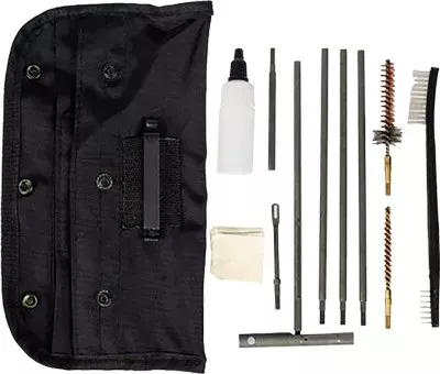 Tac Shield Cleaning Kit – AR15/M16 Gi Field Black Pouch