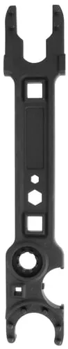 TacFire TL022 Armorers Combo Wrench Black Steel Rifle AR Platform Steel Handle