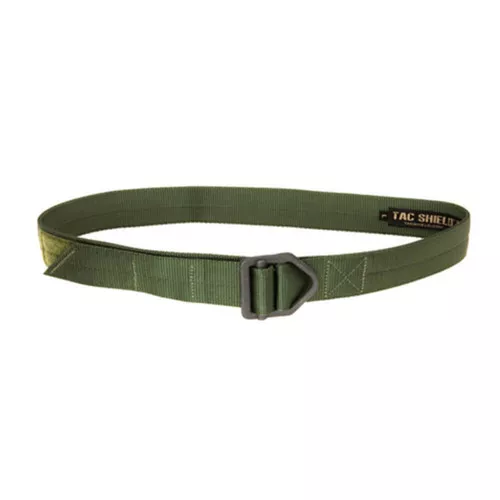 Tacshield T32XLOD Tactical Riggers Belt 3842 Webbing 1.75 Wide OD Green UPC: 843119032551