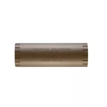 TacSol Aeris Compact Direct Thread Rimfire Suppressor Quicksand .22 LR 1″ Dia 1/2? x 28
