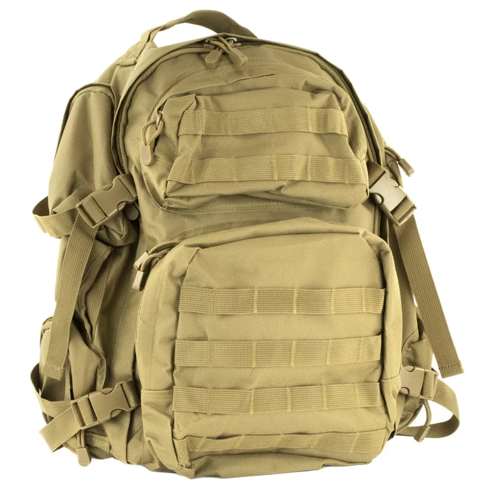 Tactical Backpack in Tan - NCSTAR VISM
