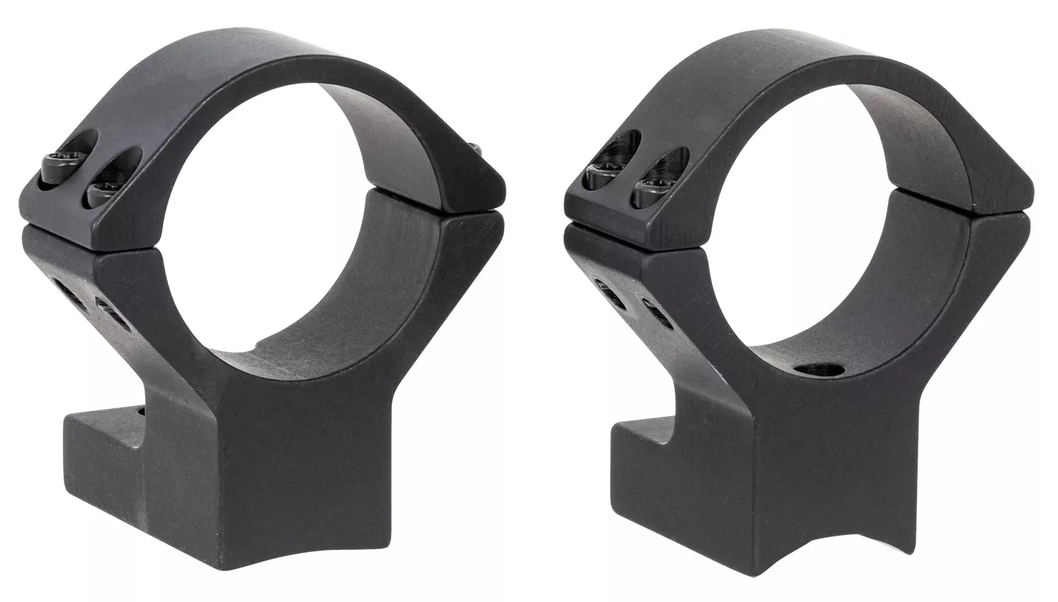 Talley 750706 Scope Mount/Ring Combo Black Anodized Aluminum 30mm Tube Weatherby Mark V High Rings Non-Magnum Action 0 MOA