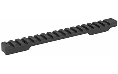 Talley PLO252725 Savage Picatinny RailBlack Anodized Mount Long Action 0 MOA