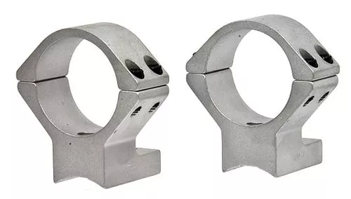 Talley S940700 Lightweight Scope Mount/Ring Combo Silver Aluminum 1" Tube Compatible w/ Remington 700/721/722/725/40X Medium Rings 1 Pair