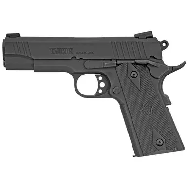 Taurus 1911 Commander 9mm Luger Pistol 4.25″ Barrel 9+1 Round Black