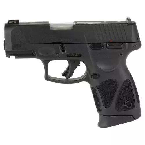 Taurus 1G3CP93110 G3C9mm Luger 101 3.26 Matte Stainless Steel Barrel Matte Black Tenifer Optic CutSerrated Slide Black Polymer Frame wPicatinny Rail Black Polymer Grips UPC: 725327934547