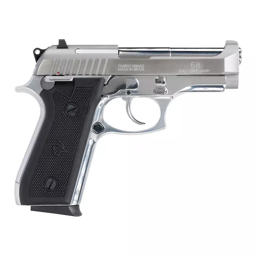 Taurus 58 Handgun .380 Auto 15rd Magazines 4″ Stainless Steel Slide/Grip
