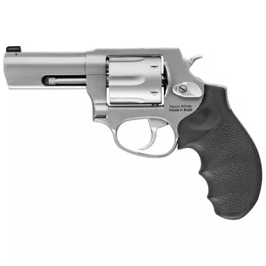 Taurus 856 Defender 38 Spl +P Revolver 3.5″ Matte Stainless Barrel 6 Round Black Hogue Rubber Grip