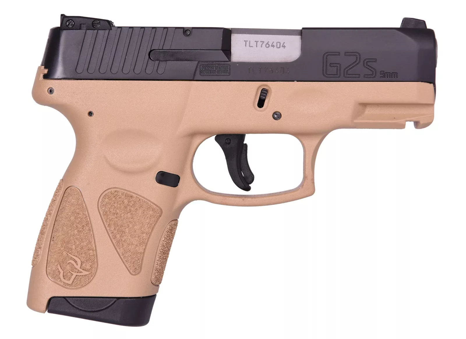TAURUS G2S 9MM BLK/FDE 3.2″ 7+1 #