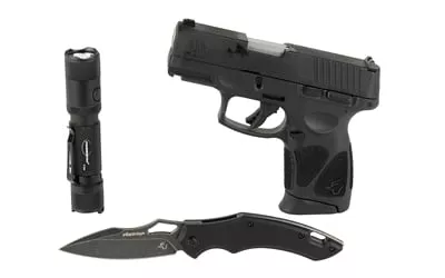 TAURUS G3C 9MM 3.2" 12RD PACKAGE BLK