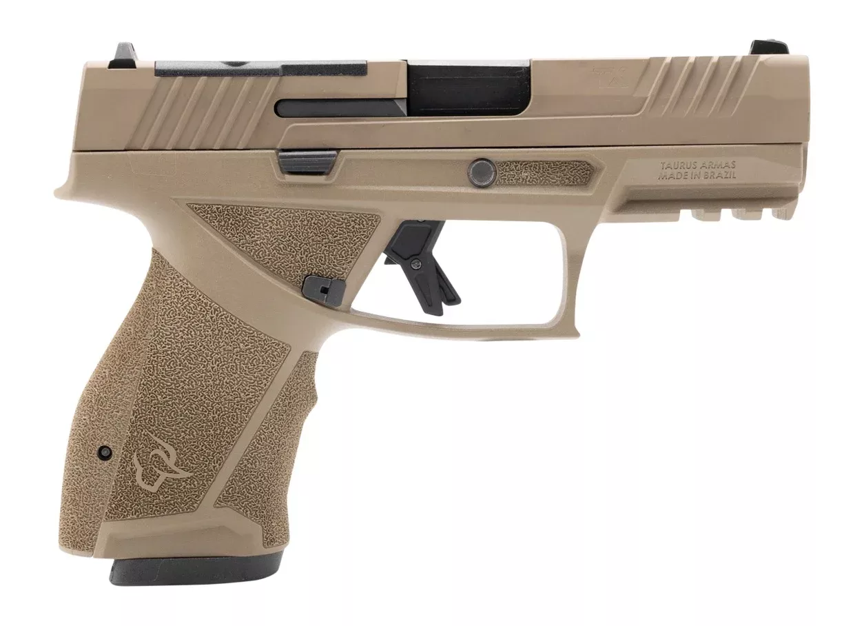 TAURUS TX 9MM CMPCT FDE 4″ 15+1 OR