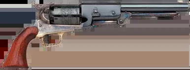 Taylor’s & Company 1847 Walker .44 Caliber Black Powder Revolver 9″ Barrel Walnut Grip