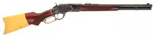 Taylors And Company 1873 Comanchero Lerer Action Rifle Tuned 357 Magnum 18" Barrel 10+1 Walnut Pistol Grip Stock Case Hardened Finish
