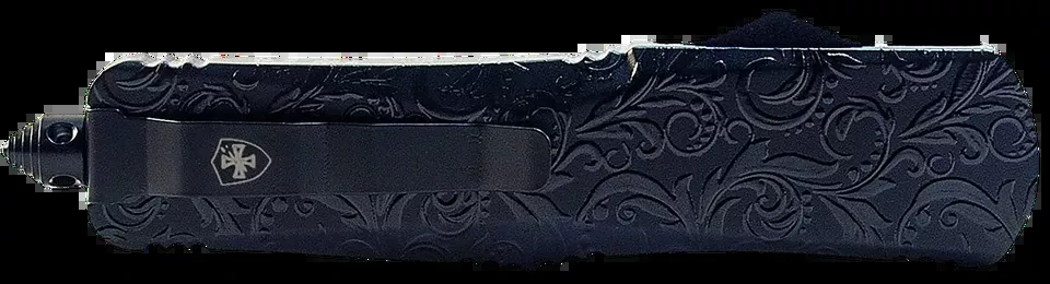 Templar Knife Gen II Maiden Gloss OTF Dagger with Black Oxide Stonewashed Blade and Glass Breaker