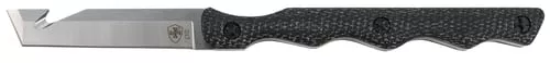 Templar Neck Knife Black Powder D2 Tanto Silver