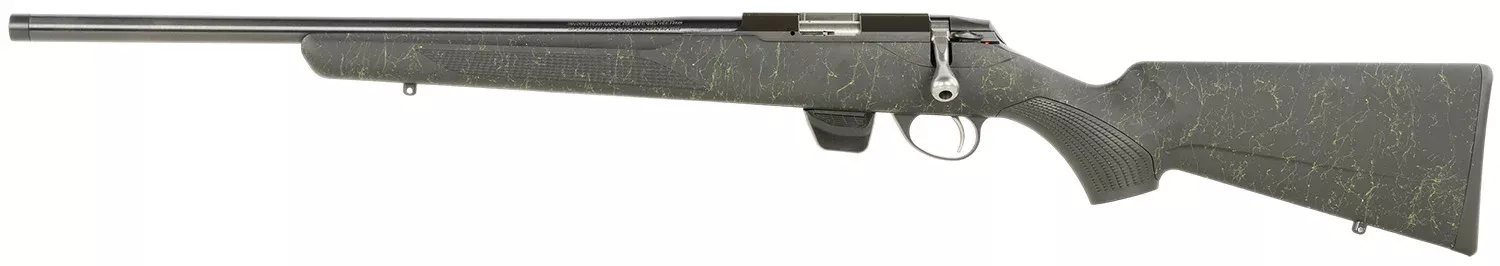 Tikka JRT1XRT400SB T1X Roughtech 22 LR 10+1 16″ Blued Threaded Barrel, Blued Drilled & Tapped Receiver, Emerald Roughtech Synthetic Stock, Left Hand