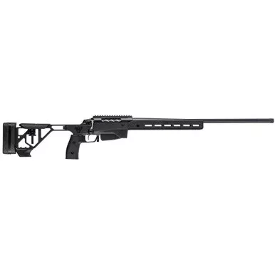 Tikka T3X Ace Game Bolt Action Rifle 308 Winchester 20″ Fluted Black Threaded Barrel Black Frame Black Pistol Grip, Adjustable Cheek Piece Stock