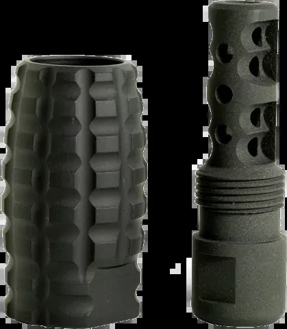Timber Creek 223 1/2×28 Muzzle Blast Combo – Black