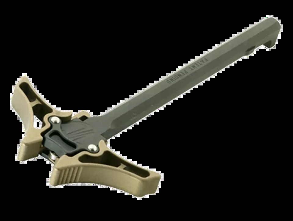 Timber Creek Outdoors Enforcer Ambidextrous Charging Handle - Burnt Bronze Billet Aluminum