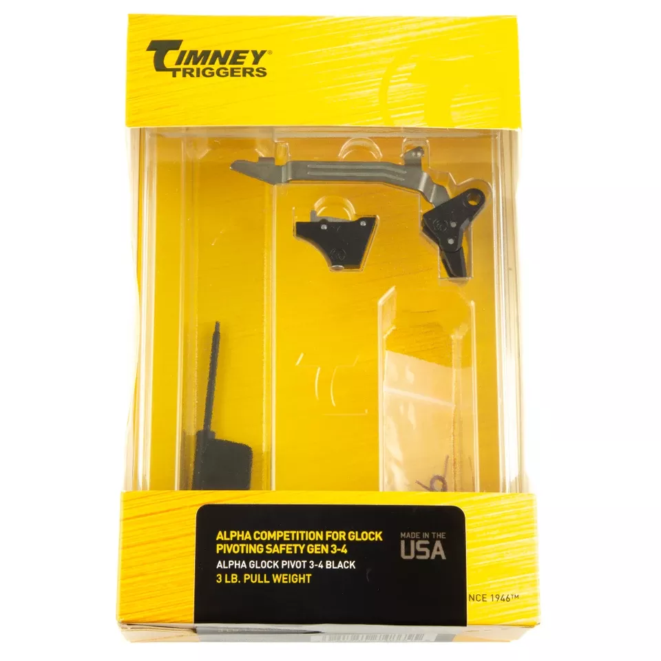 Timney Alpha PIVOT Trigger for Glock G3-4 Models