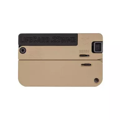 Trailblazer Firearms LifeCard .22 WMR Pistol 2.5″ Barrel Tan