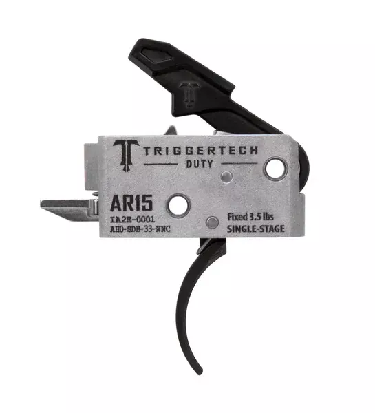 TriggerTech AR15 Duty Single Stage 3.5lb Trigger – Curved