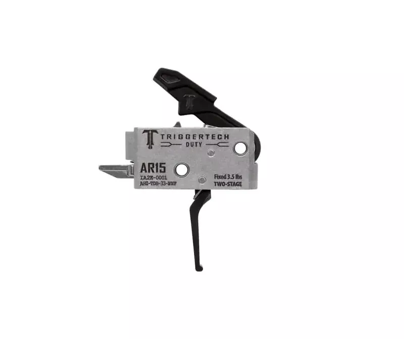 TriggerTech AR15 Duty Two-Stage 3.5 lb Flat Trigger