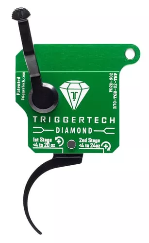 Triggertech Rem 700 Clone (NO BOLT STOP) Two Stage Diamond Pro Curved Trigger