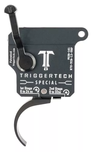 Triggertech Rem 700 Special 2-Stage Trigger Pro Curved Black