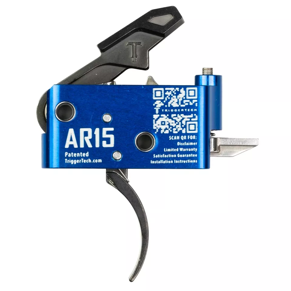 TRIGRTECH AR15 Single Stage Diamond Curved Trigger