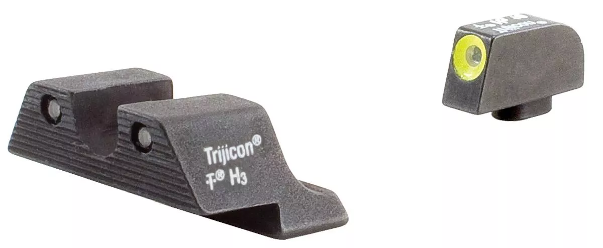 Trijicon for Glock Large Frame HD Sight Set – Yellow Front Outline