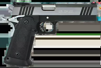 TriStar 85674 SPS Pantera 1911 9mm Luger Pistol 5″ Barrel 18+1 Round Black Chrome Slide Black Steel Frame