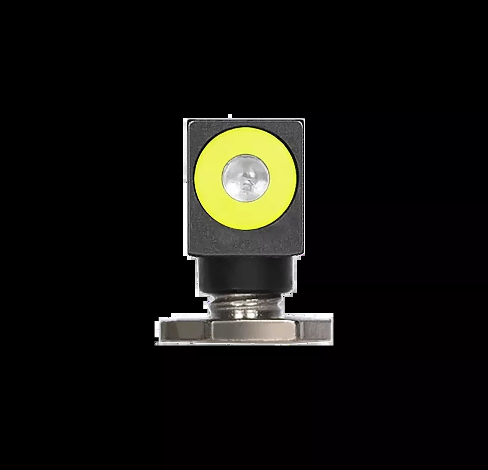 Tritium Front Sight for Glock 17/19/22 - Night Fision GLK000001YGX Green/Yellow Outline