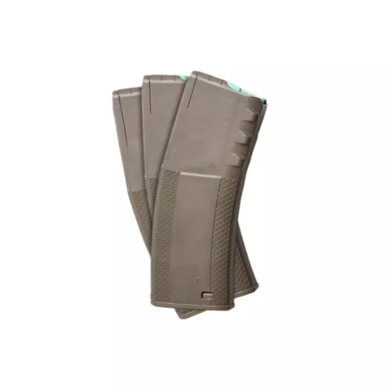 Troy Industries 5.56 3 Pack 30rd BattleMag Magazines – Olive Drab Green SMAG-3PK-00GT-00