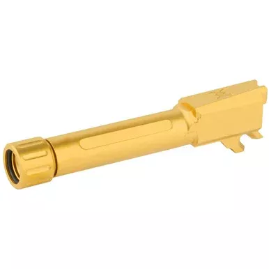 True Precision Barrel P365 9mm Gold TiN Threaded