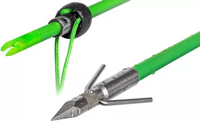 TRUGLO BOWFISHING SPEED SHOT – ARROW W/STD POINT & SLIDE