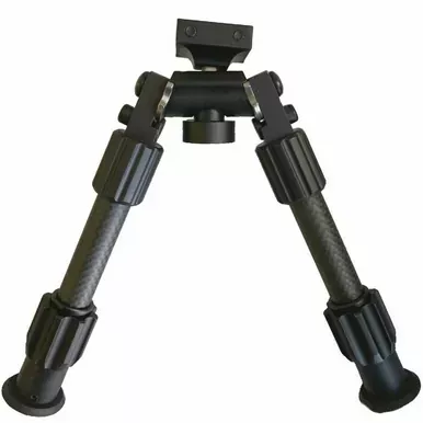 TruGlo TAC-POD Carbon Pro Collapsible, Pivoting 9-13″ Bipod