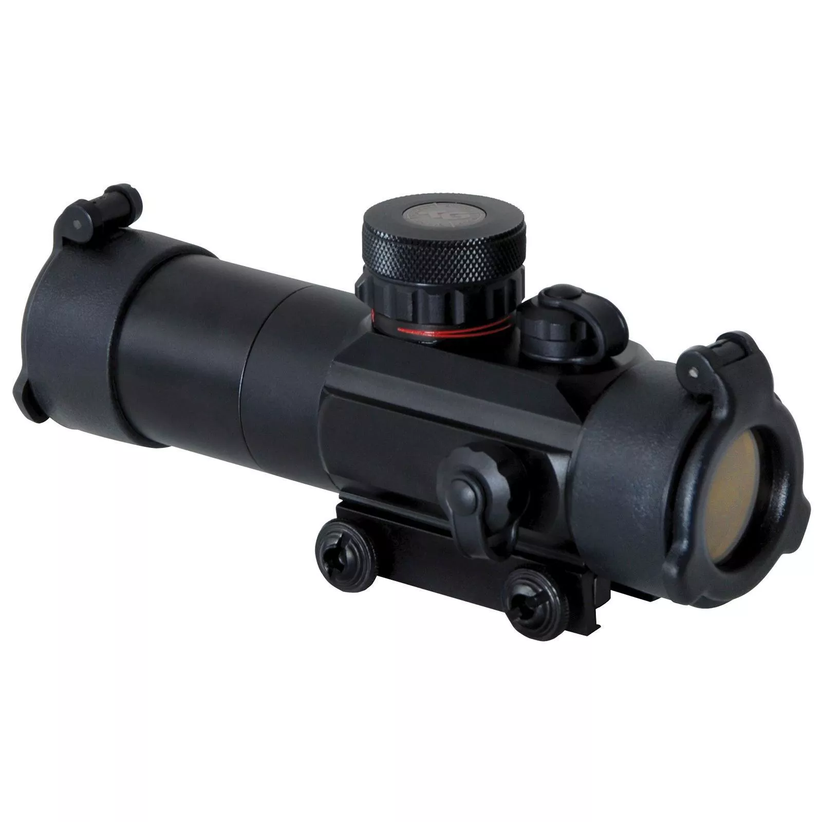 Truglo Tactical Dual Color Red Dot Sight – 1x30mm 3 MOA Red/Green – Matte