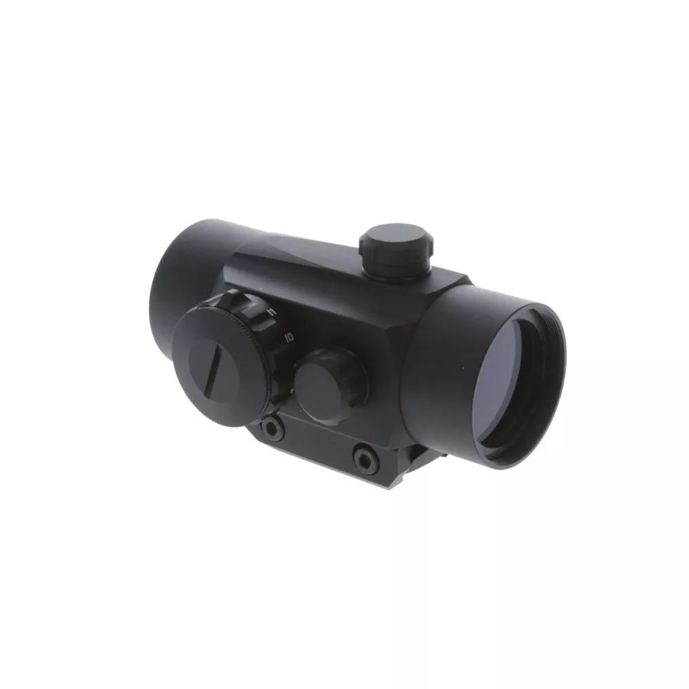 Truglo Traditional Red Dot Sight – 1x30mm 5 MOA Dot Size –Black