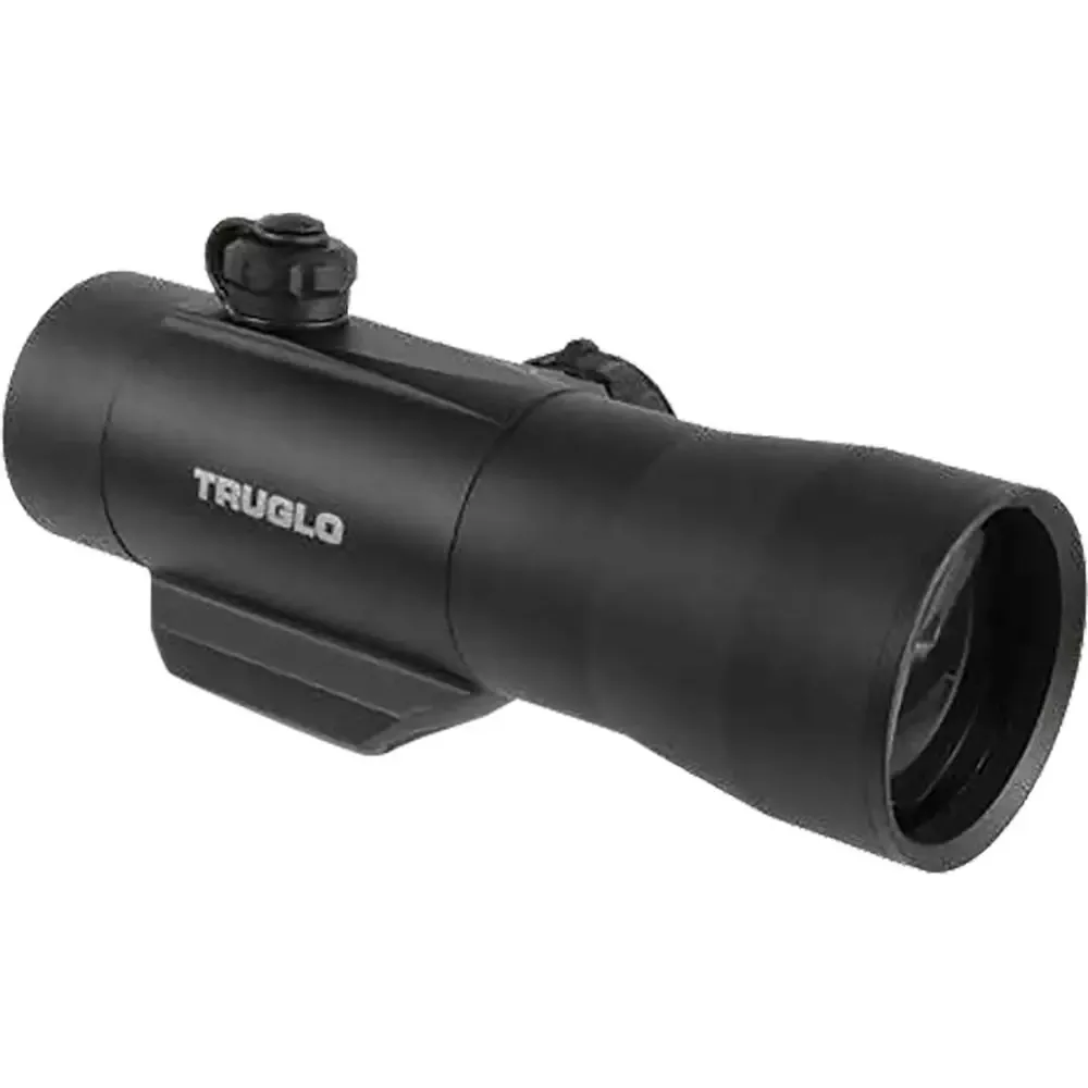 Truglo Traditional Red Dot Sight – 2X42MM 2.5 MOA Black